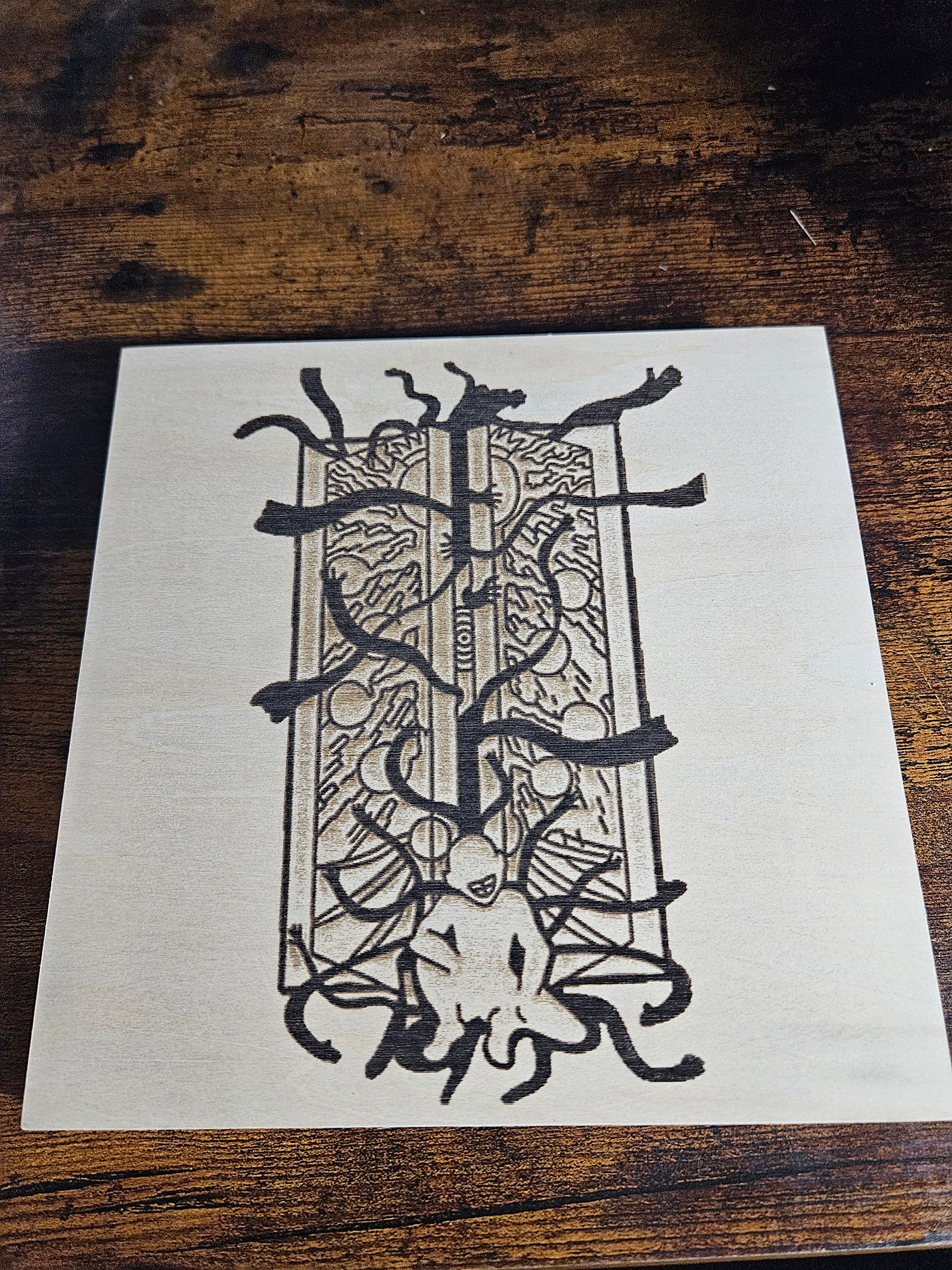 Door of truth wall plaque